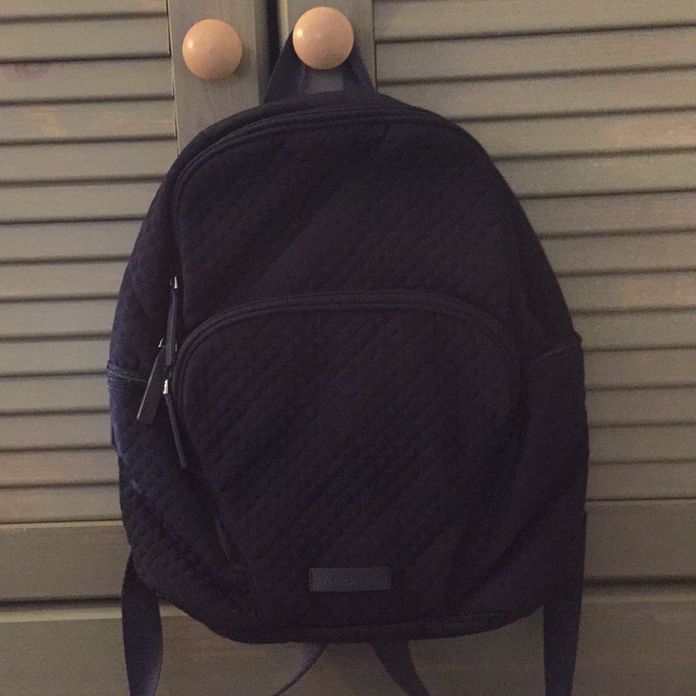 Navy Blue Vera Bradley Backpack